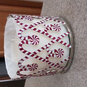 Bath & Body Works Candy Cane Candle Holder